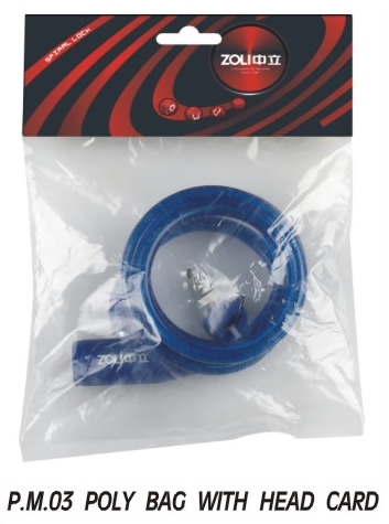 P.M.03 POLY BAG WIYH HEAD CARD